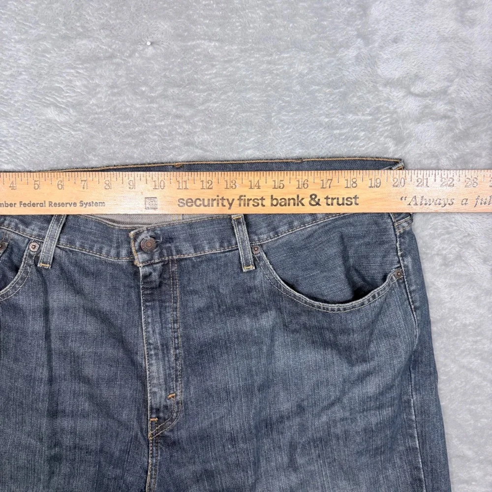 Levis 559 Relaxed Straight Jeans Mens 40x30 Blue Medium Wash Denim Cotton